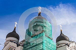 Domes of Orthodox Cathedral