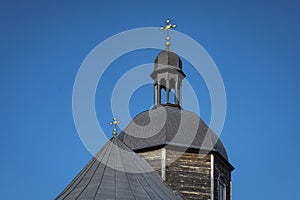 Domes of the orthodox church photo