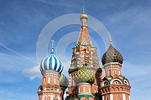 Domes of St. Basil Cathedral, Moscow