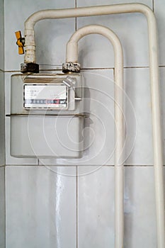 Domestic gas meter