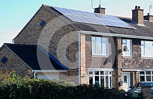 Domestic Solar panels photo