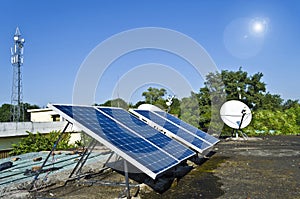 Domestic solar panels