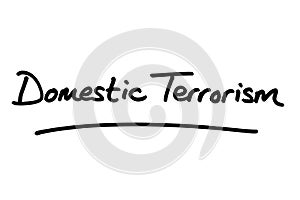 Domestic Terrorism