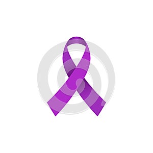 Domestic violence awareness ribbon.