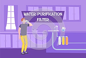 Domestic Water Purification Composition