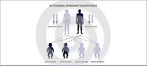 Dominant inheritance pattern