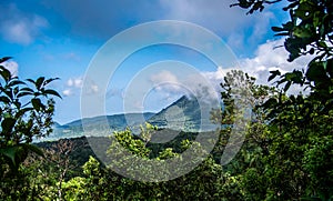 Dominica Boiling Lake Hike Landscape