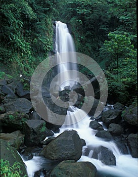 Dominica waterfall