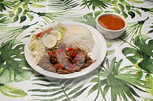 Dominican Bistec Guisado