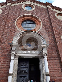 Santa Maria delle Grazie, Milan. photo