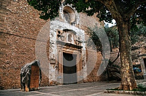 Dominican convent and cloister of Santo Domingo in Pollensa, Mallorca photo