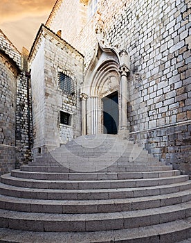 Dominican Monastery. Dubrovnik. Croatia.