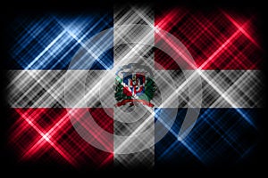 Dominican Republic flag, national flag, modern flag