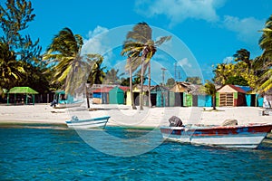 Dominican Republic, Punta cana, Saona Island - Mano Juan Beach. photo