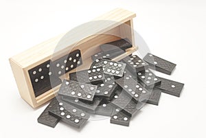 Domino box game