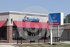 Domino's Pizza Restaurant. Domino's delivers more than 1 million pizzas a day