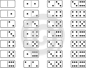 Domino set
