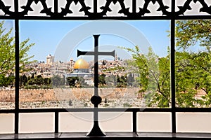 Dominus Flevit church in Jerusalem