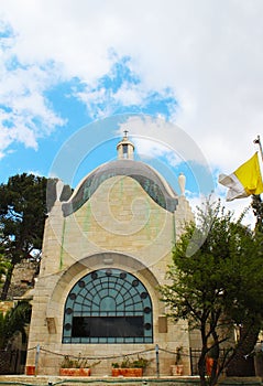 Dominus Flevit Church on the Mount of Olives, Jerusalem