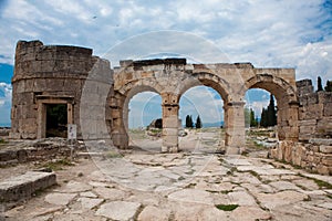 Domitian gate in Hierapolis