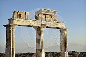 Domitian gate in Hierapolis