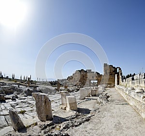 Domitian gate in Hierapolis