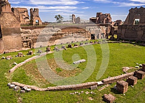 Domitian Stadium Palatine Hill Rome Italy