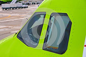 Domodedovo international airport the cockpit