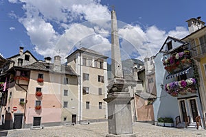 Domodossola, Piedmont, Italy: historic buildings