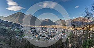 Domodossola, veduta dal Sacro monte Calvario photo