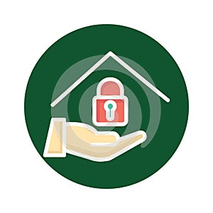 Domotics Isolated Vector icon which can easily modify or edit