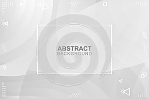 Dompbackground: Abstract White Wavy Background 4 photo
