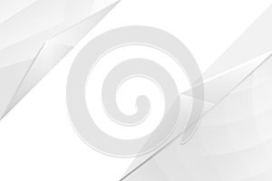 Dompbackground: Triangular White Grey Background