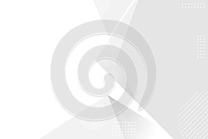 Dompbackground: Triangular White Grey Background