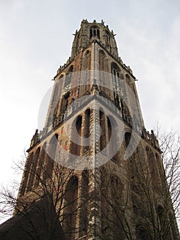 The Domtoren tower in Utrecht, The Netherlands