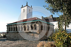 Domus Municipalis in ancient town of Braganca photo