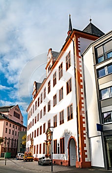 Domus Universitatis, a historic university building in Mainz, Germany