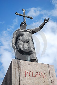 Don Pelayo Statue