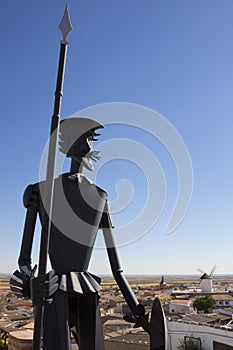 Don Quixote in La Mancha - Spain photo