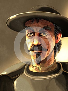 Don Quixote portrait photo