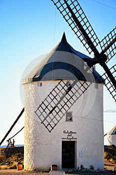 Don Quixote windmills Consuegra, Toledo Spain.