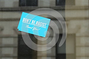 Don't Be Racist photo