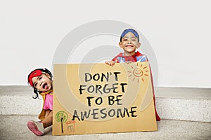 Don`t Forget to be Awesome Do Your Best Good Work Concept