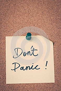 Don't Panic