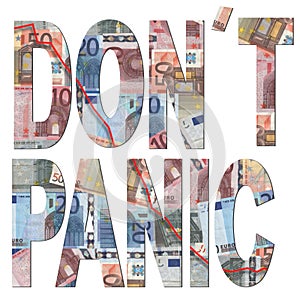 Don't panic with euros
