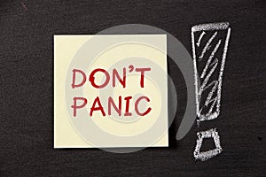 Don't Panic!