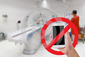 Don't use your mobile phone Recording videos and photos in the hospital