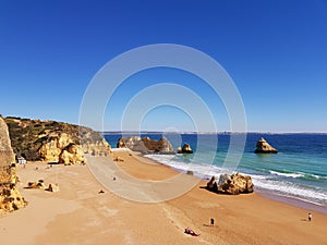 Dona Ana Beach in Lagos, Algarve photo