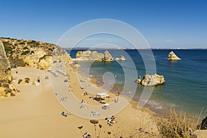 Dona Ana Beach Praia in Lagos, Algarve, Portugal