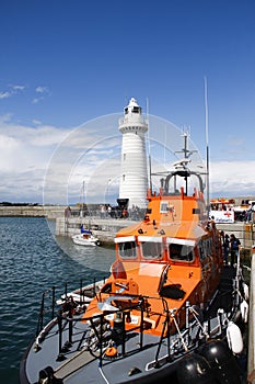 Donaghadee Lifeboat and lighthouse